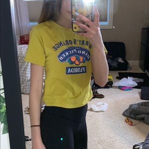 Yellow Florida oranges shirt